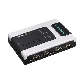 NPort 6450, 4 ports RS-232/422/485 secure device server, 12-48V