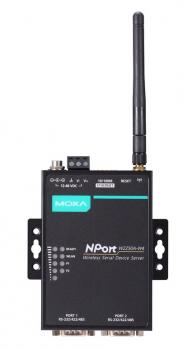 NPort W2250A-W4-EU, 2-port RS-232/422/485 wireless device server
