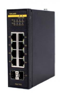 Opal10GS-2GX8GP-L16-L16, 10-Port unmanaged GB DIN-Rail PoE Switch