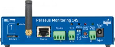 Perseus 145, LTE, 100 (Kombi-)Sensoren, 4DI, 2 Relais, RS-485, Modbus/RTU 1