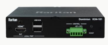 RARITAN Dominion KX4 101 single port KVM over IP Switch
