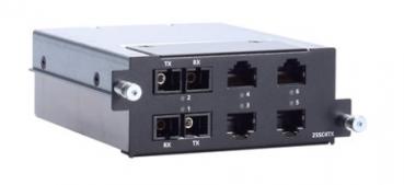 RM-G4000-2SSC4TX, Fast Ethernet module with 2 SM 100BaseFX ports with SC