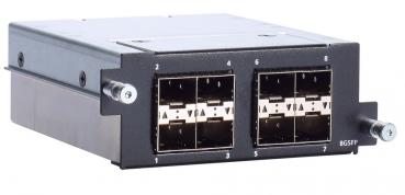RM-G4000-8GSFP, Gigabit Ethernet module with 8 100/1000BaseSFP slots
