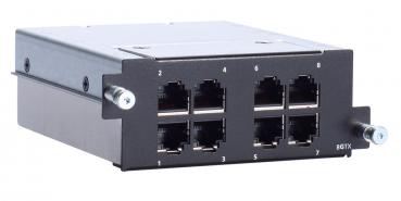 RM-G4000-8GTX, Gigabit Ethernet module with 8 10/100/1000BaseT(X) ports