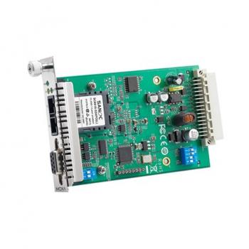 RS-232/422/485 to Fiber Optic Converter. SC Multi-mode. Slide-in Module