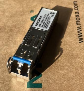 SFP Modul Moxa, 1Port Gigabit Duplex 1000BaseLX, LC/LC Buchsen