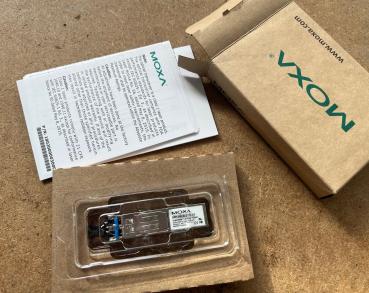 SFP Modul Moxa, 1Port Gigabit Duplex 1000BaseLX, LC/LC Buchsen 2