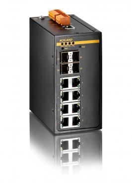 SICOM3000A-6T-L2-L2, 6 10/100Base-TX Ports, Console Port RS232 RJ45, 24-48VDC(18