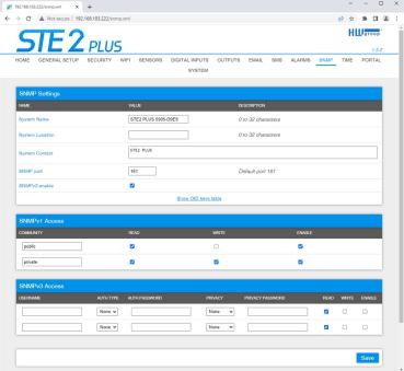 STE2 Plus, 600832, SNMP-Thermometer, PoE, IPv6, 15 Sensoren 6