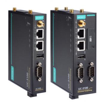 UC-3111-T-AP-LX-NW, Arm-based wireless-enabled DIN-rail industrial computer