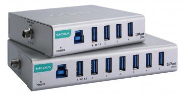 UPort 204A, 4-port general purpose USB 3.2 hubs, adaptor included, 0 to 60°C op