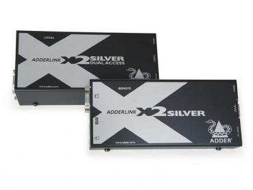 X2 Silver Extender Set, VGA, PS2, RS-232, Laufzeitenkompensation, lokale Konsole