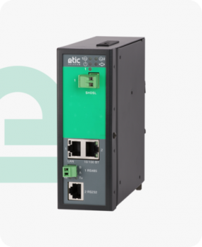 XSLAN+1220 SHDSL Ethernet Extender, bis 15 Mbps, 1x SHDSL, 2x LAN, 2x seriell