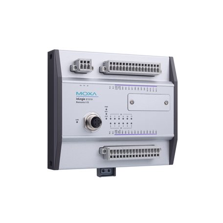 Ethernet remote I/O, M12 connector, 4 DIs, 4 DIOs, coating, -40 to 85°C ...