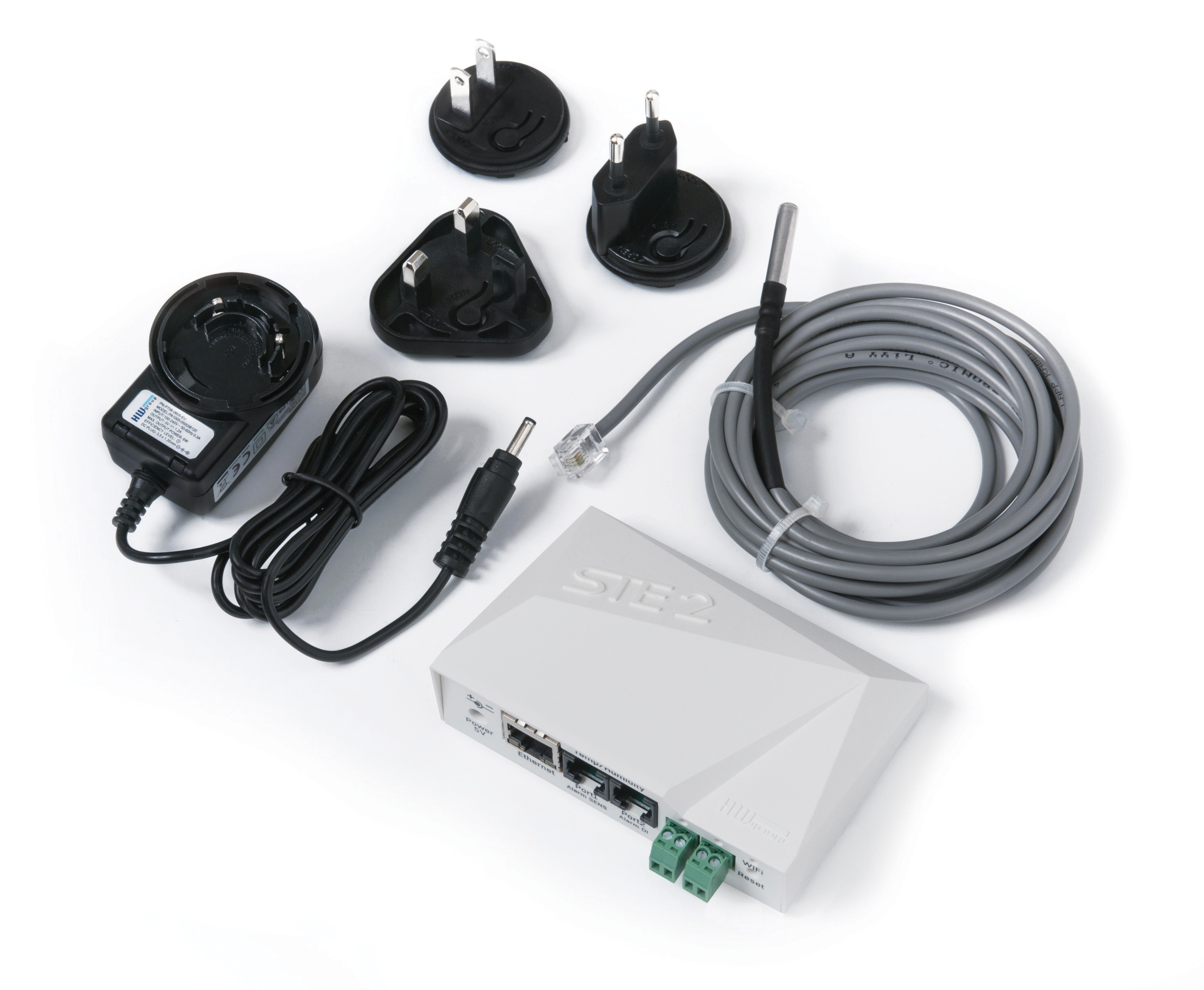Sistema di monitoraggio IP WiFi HWg-STE2 R2/Plus Elsist