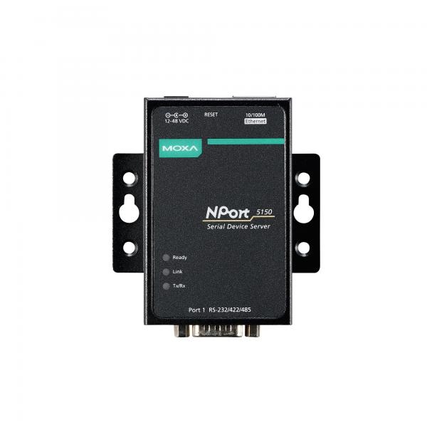 1 Port Device Derver, 10/100M Ethernet, RS-232/422/485, DB9 female, Netzteil