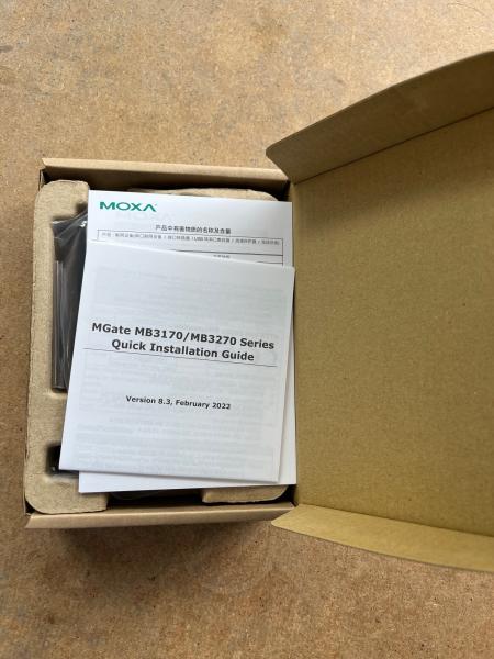 1Port RS-232/422/485 Modbus Gateway, TCP, ASCII, RTU auf Seriell 4
