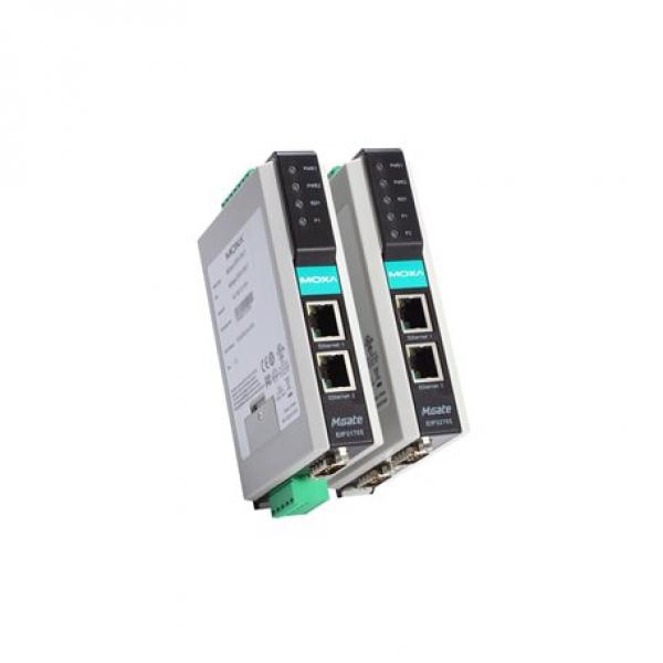 2-port DF1 to EtherNet/IP gateway, 0 to 55°C operating temperature