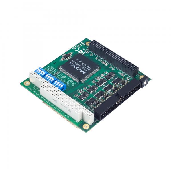 4 Port PC/104+ Board, RS-232/422/485, Wide Temperature