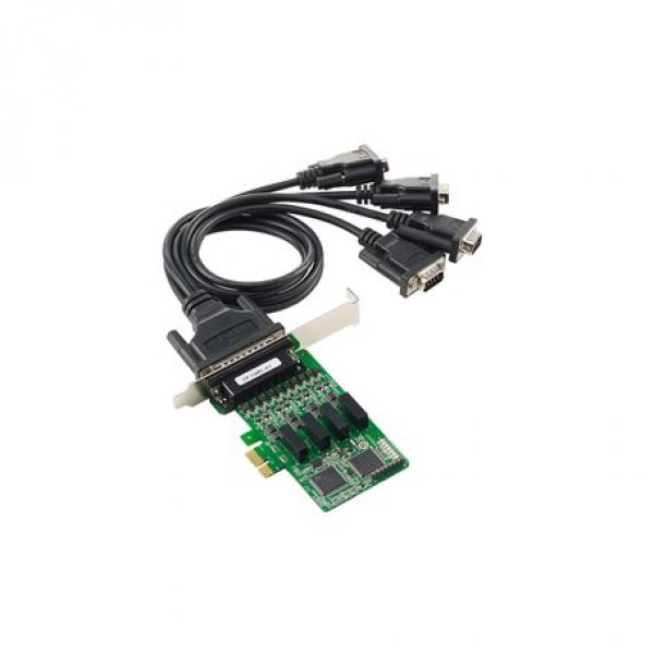4 Port PCIe Board, w/ o Cable, low profile, RS-422/485, w/ Surge, w/ Isolation_