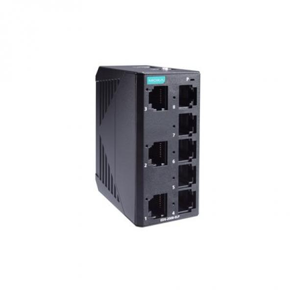 8-Port Entry-level Unmanaged Switch, 8 Fast TP ports, -10 to 60°C