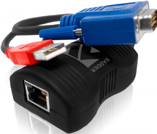 AdderLink Line Powered VGA over Cat-X cable Extender Receiver Unit