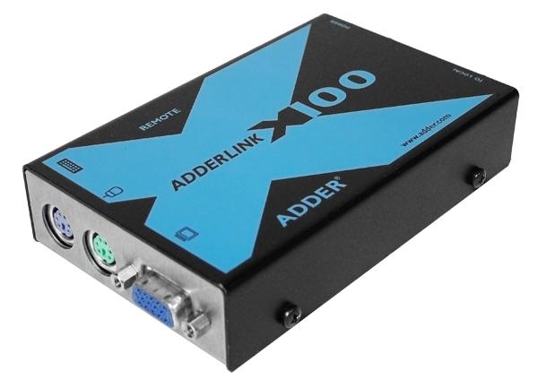 AdderLink X100  PS/2 KVM & Audio Remote User Station Inc SKEW Compensation