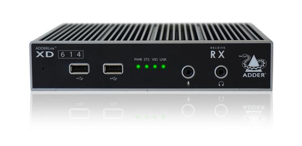 ADDERLink XD-C650P-DP, QuadHead Full HD DP und Transparent USB 2.0 Extender 2