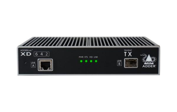 AdderLink XD642P-DP, DisplayPort-KVM-Extender, Dual 4K60