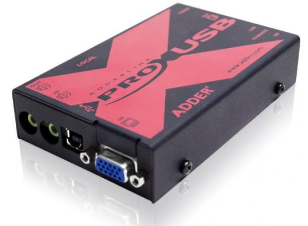 AdderLink XUSBPRO. Transparent USB & VGA KVMA CATx Extender 300 Mtr