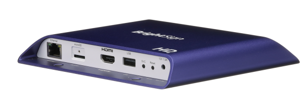 BrightSign HD1024 Digital Signage Mediaplayer 4K, 8GPIO, USB, RS-232, IR