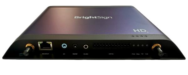 BrightSign HD1026 Digital Signage Mediaplayer 4K, 8GPIO, USB, RS-232, Netzwerk 1