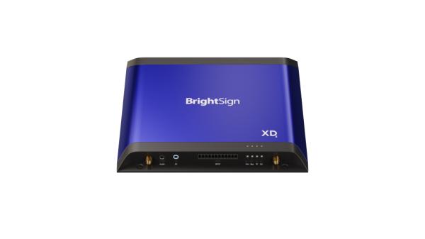 BrightSign XD235 Digital Signage Mediaplayer, PoE+, 4K, 8GPIO, IR 1