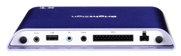 BrightSign XT1144 Digital Signage Mediaplayer, HDMI in, PoE+, 4K, 8GPIO, USB, RS 1