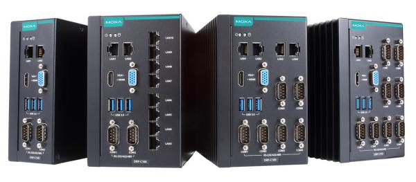DRP-C100-C1-2L4C-T, DIN-rail type, Celeron 6305E, 8GB DDR4, COMx6, LANx4, USB 3