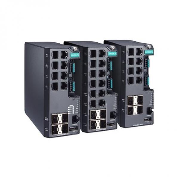 EDS-4012-4GS-LV, 12-Port Managed Ethernet Switch