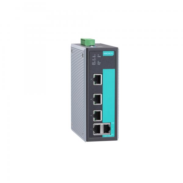 Entry-level Industrial Managed Ethernet Switch with 5 10/100BaseT(X) ports, -40