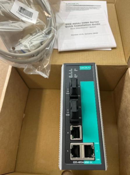 Entry-level managed Ethernet switch with 3 10/100BaseT(X) ports, and 2 100BaseF 1
