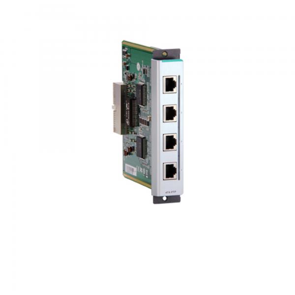 Fast Ethernet interface module with 4 10/100BaseT(X) ports supporting IEEE 1588