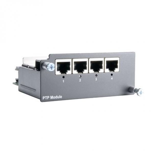 Fast Ethernet module with 4 10/100BaseT(X) ports and IEEE 1588 v2 function
