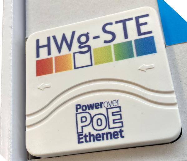 HWg-STE PoE, IP Thermometer, Temperaturüberwachung für bis zu 2 Sensoren 2