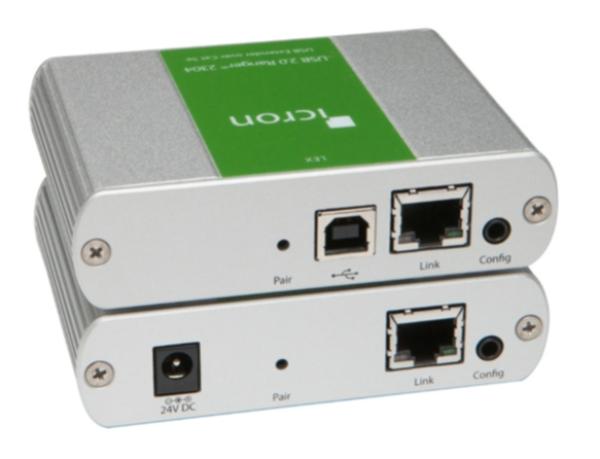ICRON Ranger 2304 USB 2.0 Extender Set, 4-Port, 100 m, 00-00348 1