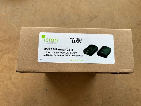 ICRON Ranger 2311 USB 2.0 Extender Set, 1-Port, 100 m, 00-00402 1