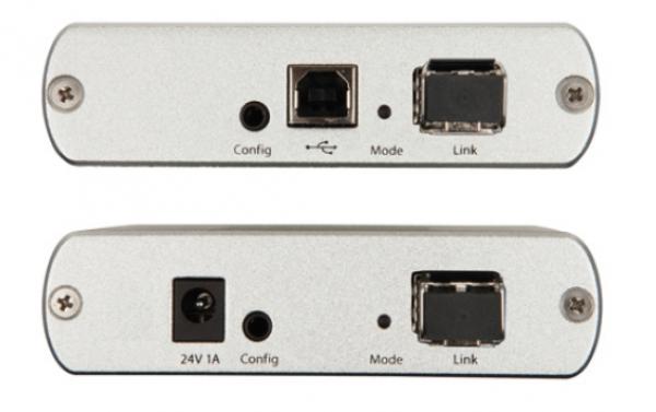 ICRON Ranger 2324 Set, USB 2.0, LwL Multimode, 4-Port Hub, 500m 1