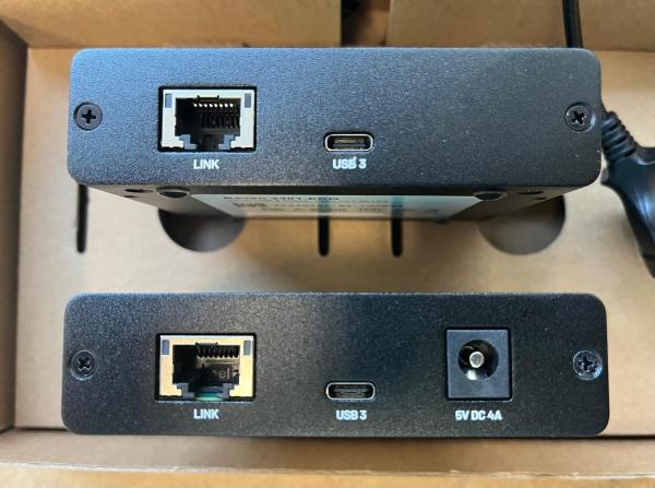 ICRON Raven 3301 Set, USB 3.2 Gen 1, 2.0, 1.1, 5Gbps, 1-Port, ab Cat.5e,100m 4