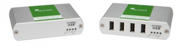 ICRON USB Ranger 2304-LAN, USB 2.0, 4-port, 100m, CATx