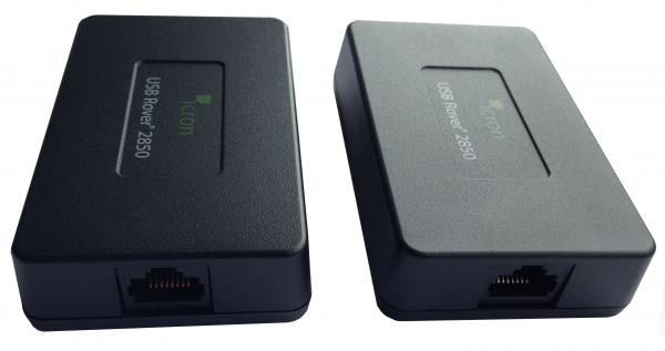 ICRON USB Rover 2850,  USB1.1, 2port Hub, 40m, 1x CATx 1
