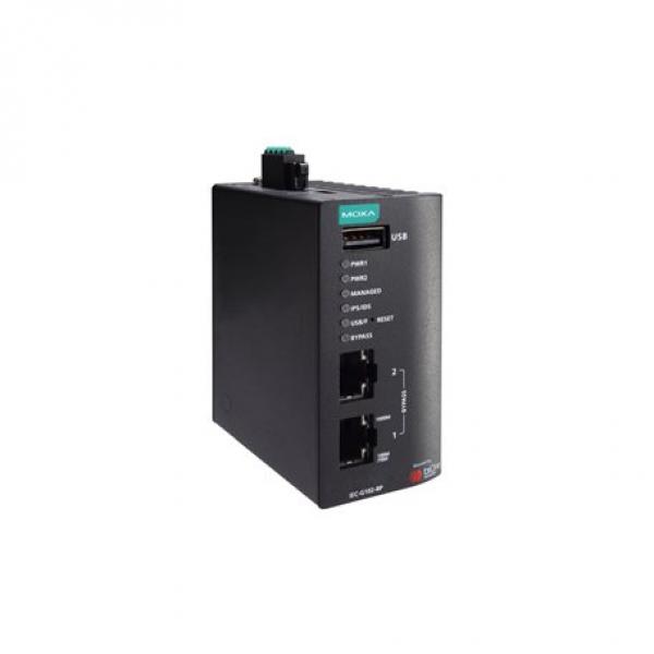 Industrial Intrusion Prevention System (IPS) device with 2 10/100/1000BaseT(X) 