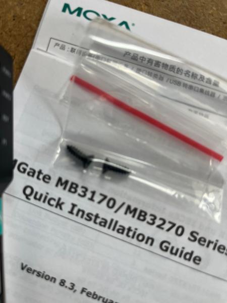 Moxa MGate MB3170, 1Port RS-232/422/485 Modbus Gateway 5