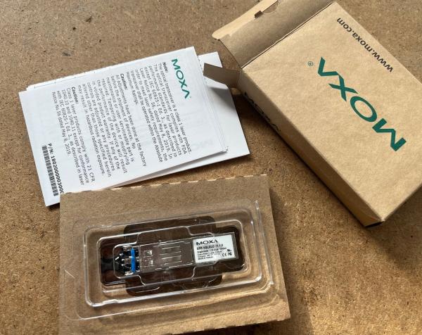 Moxa SFP-1GLXLC, SFP Modul, 1 Port Gigabit, 1000BaseLX, LC/LC 2